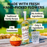 Belvoir Farm elderflower cordial 500ml, imported from the UK