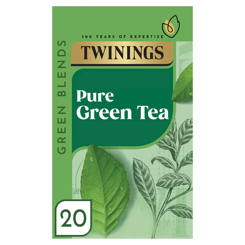 Twinings green tea 20 tea bags (British brand)