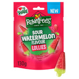 Rowntree's sour watermelon lollies 130g, UK version