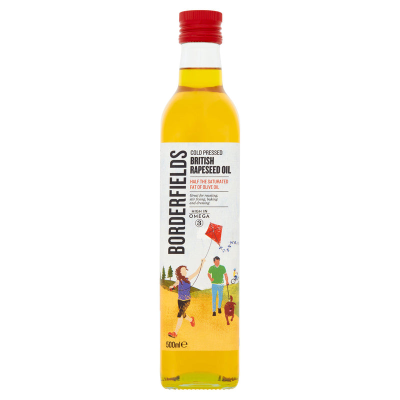 Borderfields Cold Pressed Rapeseed Oil 500ml - British product