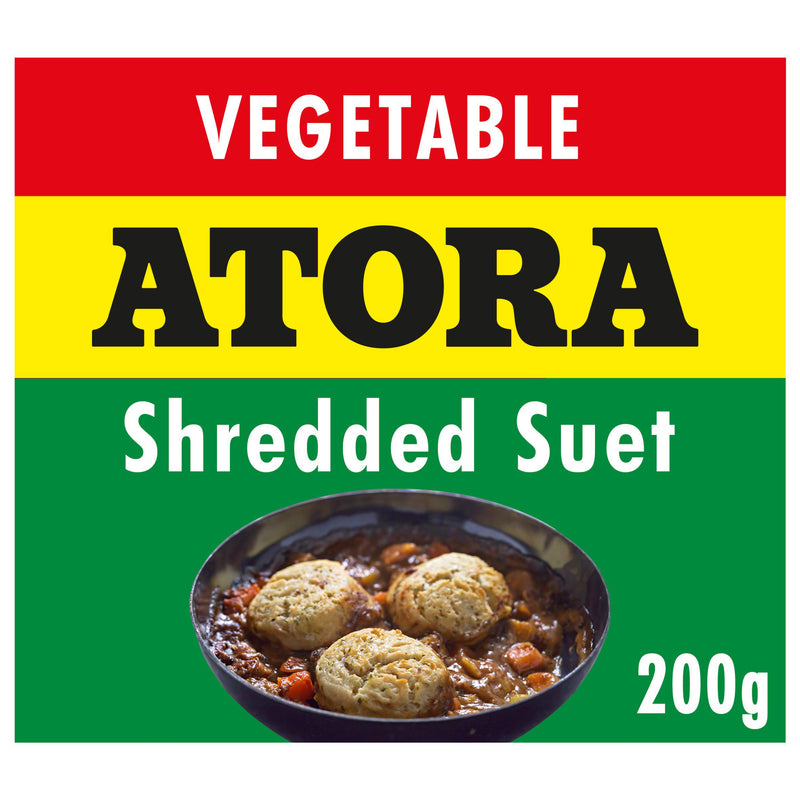 Atora shredded vegetable suet 200g (British brand)