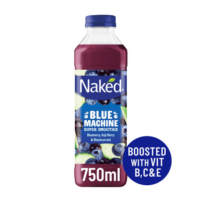 Sainsburys Naked Blue Machine Super Smoothie 750ml- Buy online at McGrocer