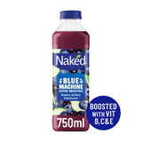 Naked Blue Machine smoothie 750ml, imported from the UK