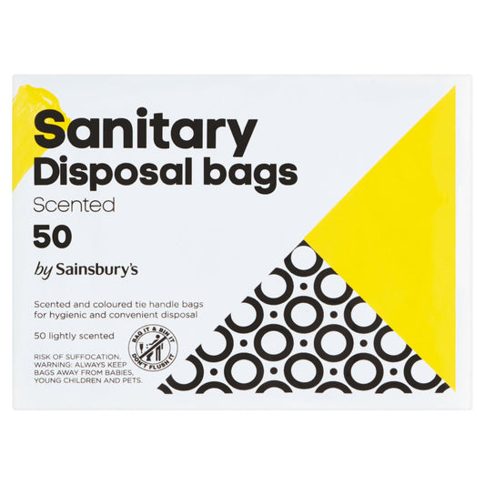 Sainsbury's Sanitary Towel Disposal Bags x50 GOODS Sainsburys   