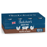 Sainsburys Butcher's Recipes In Gravy Wet Dog Food Tins 12 x 400g- Buy online at McGrocer