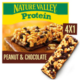 Sainsburys Nature Valley Protein Peanut & Chocolate Cereal Biscuit Bars 4x42g- Buy online at McGrocer