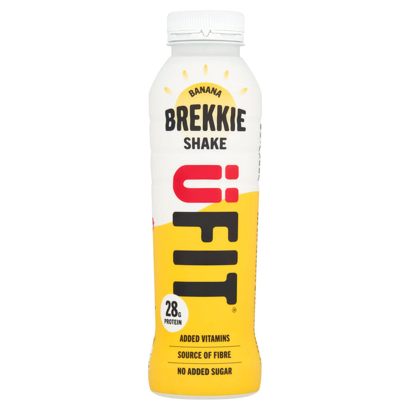 Ufit Banana Brekkie Shake 400ml (British brand)