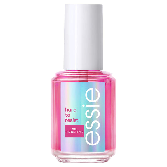 Essie Nail Care Hard to Resist Strengthener Pink Tint, Glow & Shine 13.5ml GOODS Sainsburys   