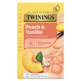Twinings Peach Cooler tea bags 20 count (British brand)
