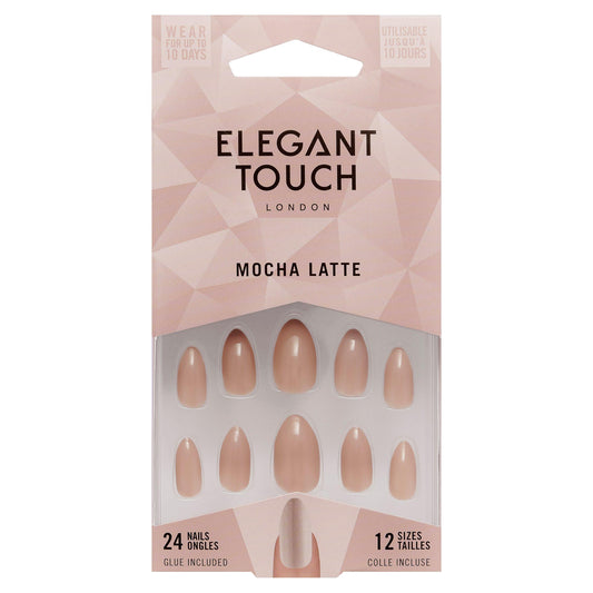 Elegant Touch Core Colour Nails - Mocha GOODS Sainsburys   