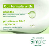 Simple Kind to Skin Moisturising Face Wash 150ml, UK version
