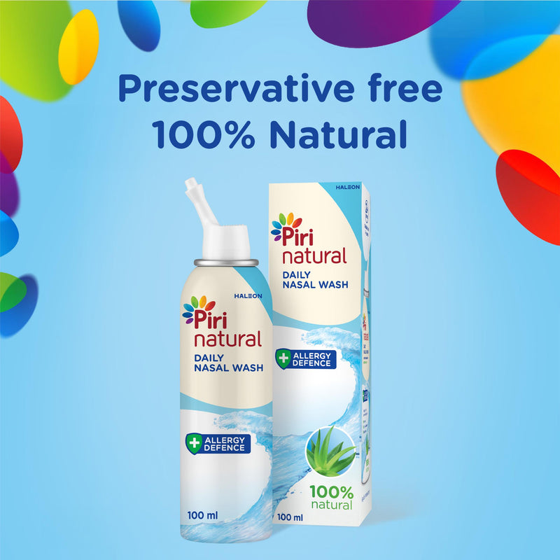 PiriNatural allergy defence nasal spray 100ml - British product
