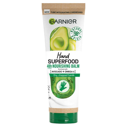Garnier Hand Superfood Nourishing Hand Cream with Avocado & Omega 6 75ml GOODS Sainsburys   