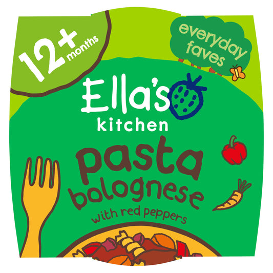 Ella’s Kitchen Organic Pasta Bolognese Toddler Tray Meal 12+ Months 200g GOODS Sainsburys   