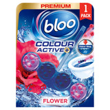 Sainsburys Bloo Colour Active Fresh Flowers Toilet Rim Block 50g- Buy online at McGrocer