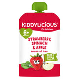 Sainsburys Kiddylicious Strawberry, Spinach & Apple Baby Food Pouch 100g- Buy online at McGrocer