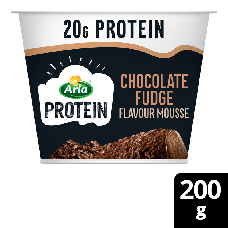 Arla Protein Mousse Chocolate Fudge Flavour 200g - British product
