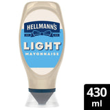 Sainsburys Hellmann's Light Squeezy Mayonnaise 430ml- Buy online at McGrocer