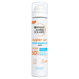 Sainsburys Garnier Ambre Solaire Super UV SPF 50 Over Makeup Sun Protection Face Mist 75ml- Buy online at McGrocer