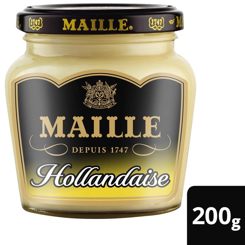Maille Hollandaise Sauce 185g jar, imported from the UK