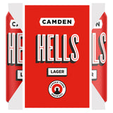 Camden Town Brewery Hells lager beer 4x440ml cans (British brand)