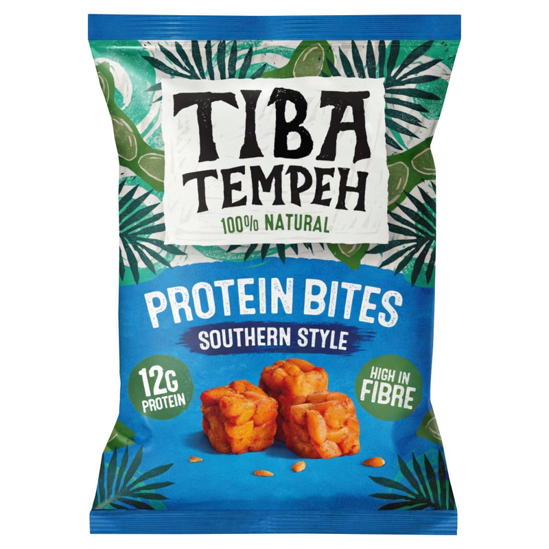 Tiba Tempeh Southern Style tempeh bites 60g (British brand)