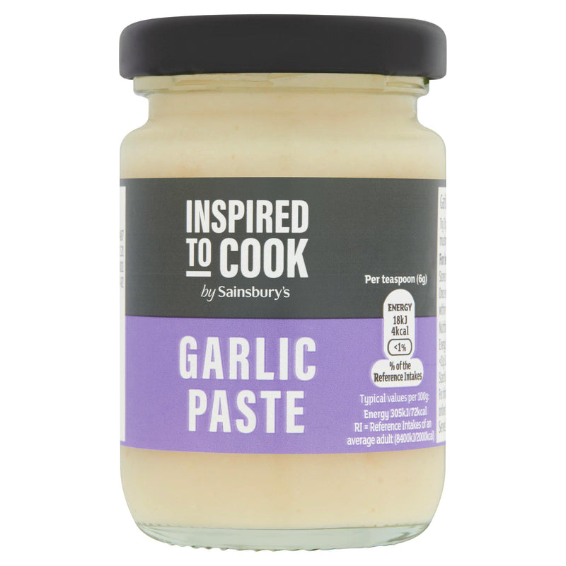 Sainsbury's garlic paste 90g (British brand)