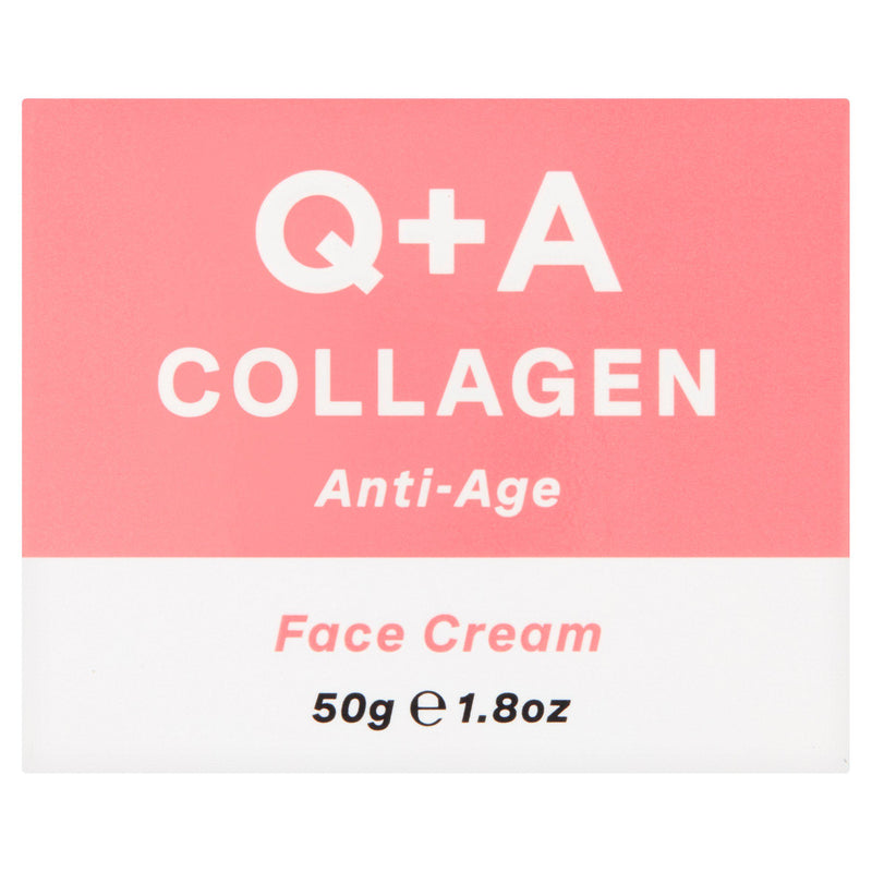 Q+A Collagen Anti-Age Face Cream 50g (British brand)