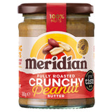 Sainsburys Meridian Crunchy Peanut Butter From Natural Peanuts 280g- Buy online at McGrocer