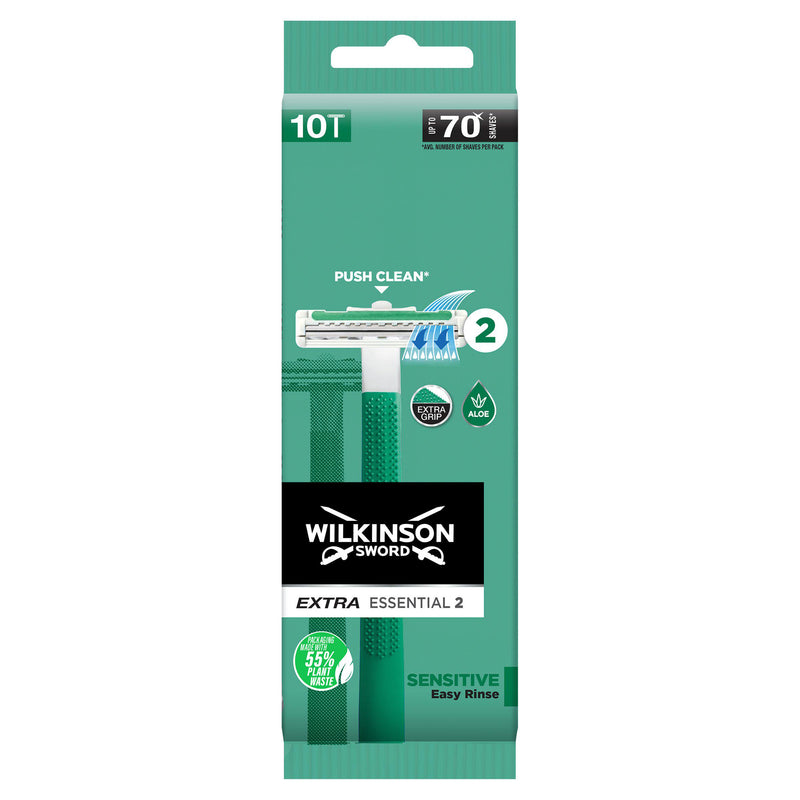 Wilkinson Sword sensitive disposable razors 10-pack (British brand)