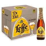 Leffe Blonde Abbey Beer 12 pack 330ml, UK version