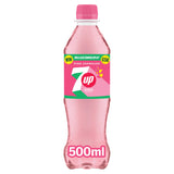 7UP Zero Sugar Pink Lemonade Bottle 500ml - British product
