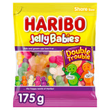 Haribo Jelly Babies Double Trouble sweets 175g, UK version