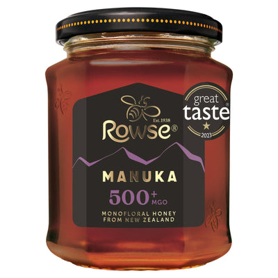 Sainsburys Rowse Manuka 500+ MGO Honey 225g- Buy online at McGrocer