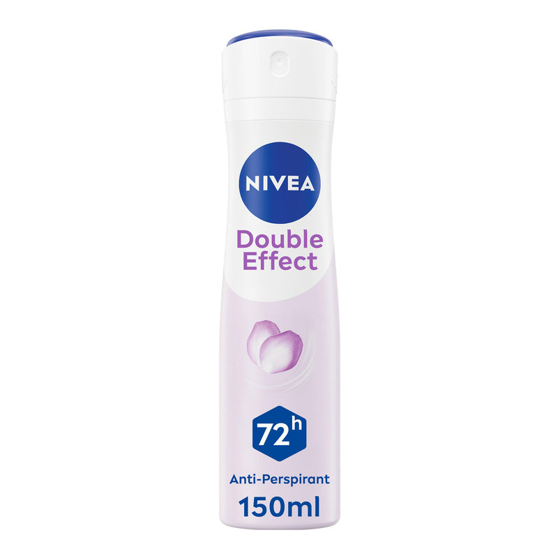 Nivea Double Effect antiperspirant spray 150ml, imported from the UK