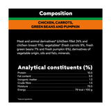 Cesar Fresh Bowl dog food with chicken and vegetables 85g, imported from the UK