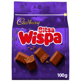 Cadbury chocolate Bitsa Wispa 100g, imported from the UK