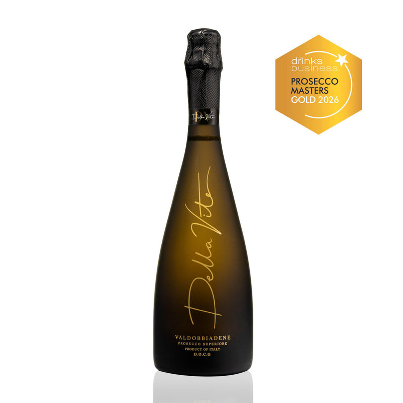 Della Vite Valdobbiadene Prosecco Superiore D.O.C.G 75cl, UK version