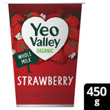 Yeo Valley Organic Strawberry Yogurt 450g