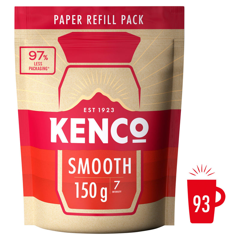 Kenco smooth instant coffee refill 150g, UK version
