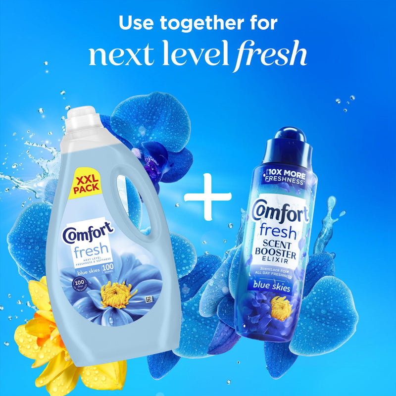 Comfort fabric conditioner Fresh Blue Skies 3L - British product