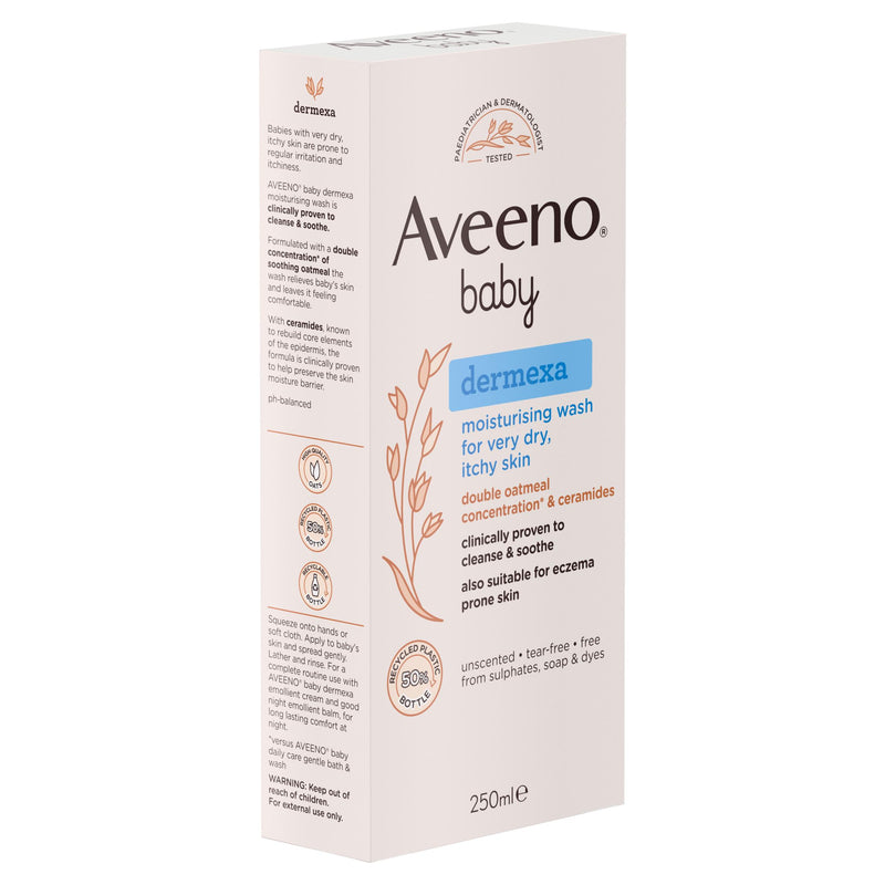 Aveeno Baby Dermexa Moisturising Wash 250ml - British product