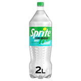 Sprite soft drink Zero Sugar Chill Mint 2L - British product