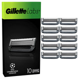 Gillette Labs razor blade refills pack of 10, imported from the UK