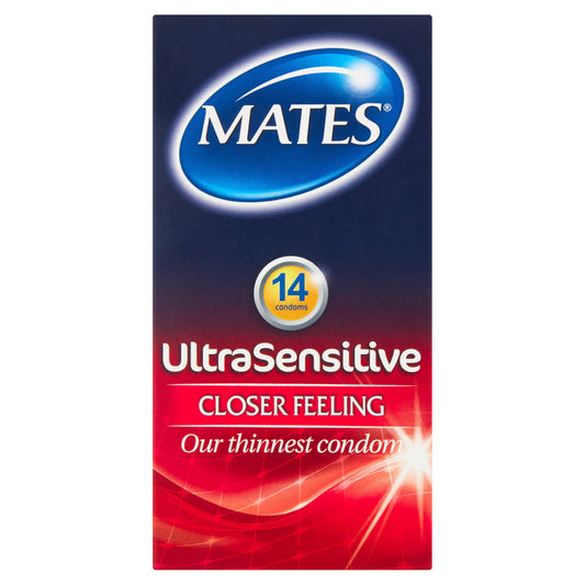 Mates UltraSensitive Condoms x14 GOODS Sainsburys   