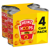 Sainsburys Heinz Spaghetti Hoops in Tomato Sauce Canned Pasta 4 x 400g- Buy online at McGrocer