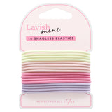 Lavish mini snagless hair elastics 16 pack, UK version
