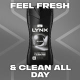Lynx Black shower gel 225ml (British brand)