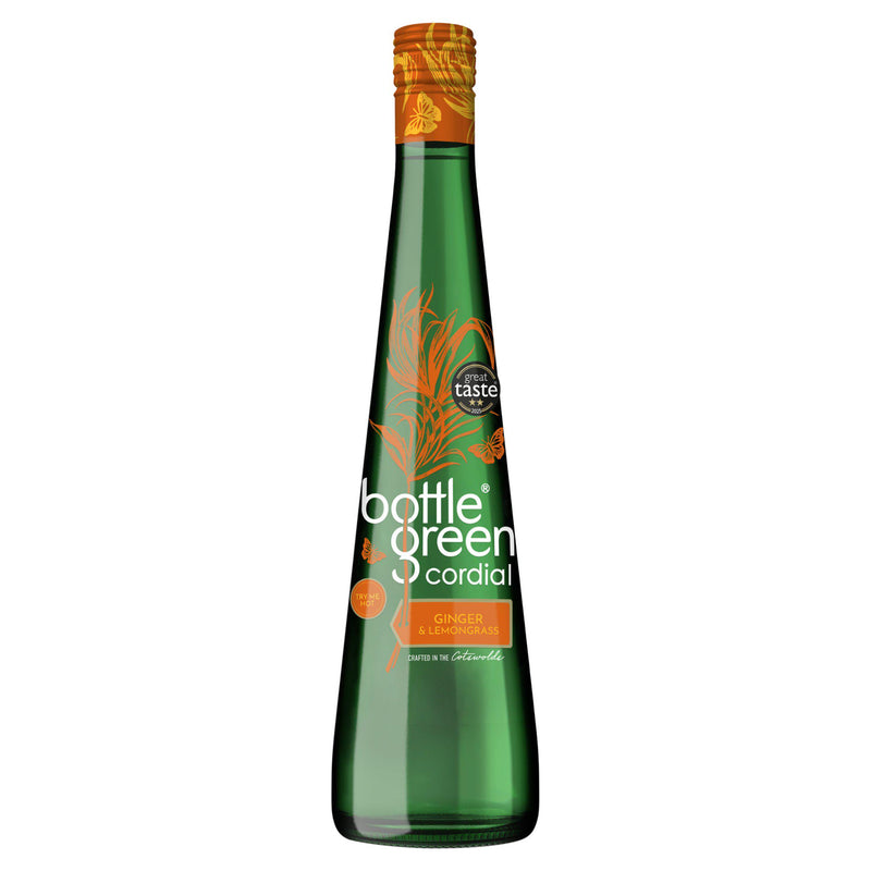 Bottlegreen ginger lemongrass cordial 500ml, UK version