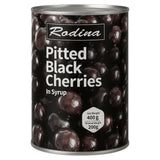 Rodina pitted black cherries in syrup 400g - British product